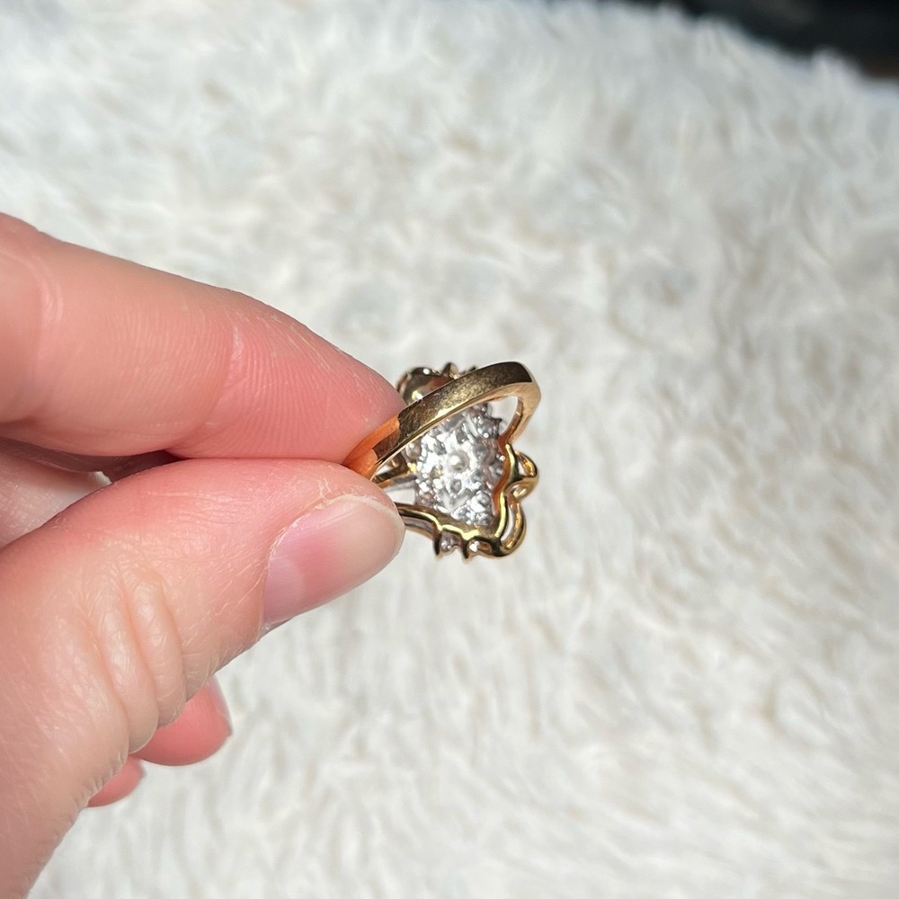 Waterfall Cluster Ring - Picture 7 of 9